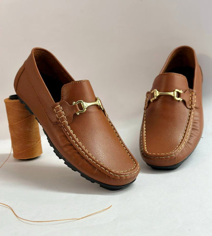 Mocasin Clasico en Cuero - Shopping Madrid Imports